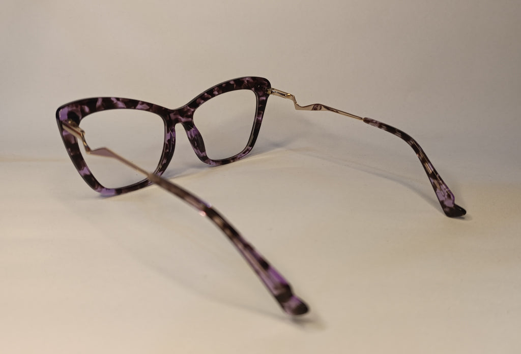 Dominique Purple Print